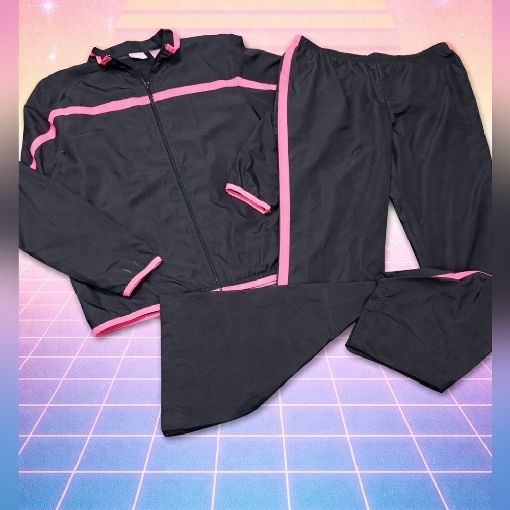 Vintage Club Attivo Windbreaker Set – 80s/90s Vibe – Jacket L / Pants XL